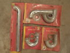 Lavatory Traps 4 Lot 1-1 " Kitchen Drain 2 Chrome Brass Plated