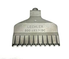 600.493.1y.bc Lechler 600.493.1y.bc. Whisperblast Multi-channel Flat Fan Nozzle