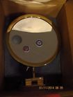 Lighted Mirror Mag Double Brass Wall 3x Mount Remcraft Luxury Nwt Baci Arm