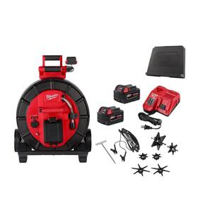 3975-22 Milwaukee M18 200ft Mid-stiff Modular Pipeline Inspection System
