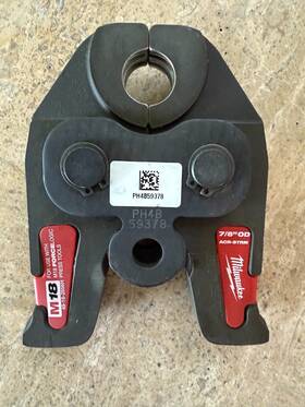 49-16-2656m Milwaukee Tool 7/8 Inch Streamline Acr Press Jaw For M18 Force Logic