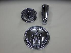 Moen 026508228517 8374hd M-pact Posi-temp Pressure Balance Valve Cpvc/stops 4 Port Commercial
