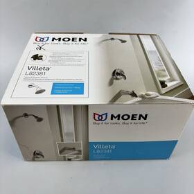 L82384 Moen 102564 Villeta Single Handle Shower Control Trim Chrome No Head