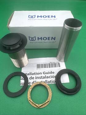 140780bl Moen Push-n-lock Assembly Without Overflow