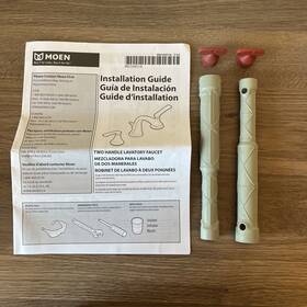 158075 Moen 157075 2 Faucet Installation Wrench Tool And Aerator Tools Red Manual