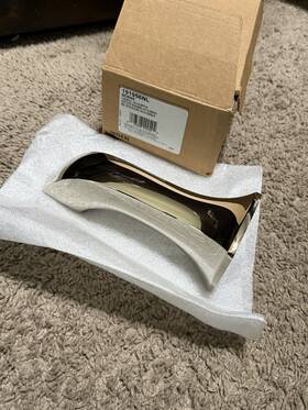 191956nl Moen Polished Nickel Nondiverter Spouts Read Desciprition Quality