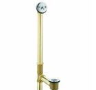 90480 Moen Trip Lever Tub Whirlpool Brass Drain Chrome