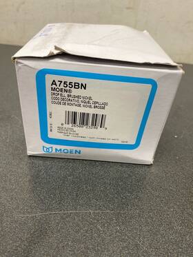 Moen A755bn Handshower Wall Bracket With Drop Ell - Brushed Nickel