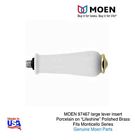 97467 Moen Handle Porcelain Polished "nice " Accent Large Brass Insert Lever