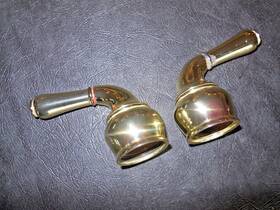 T4560 Moen 2 Monticello Complete Faucet Handle Assembly Polished Brass Gold 1 Pr