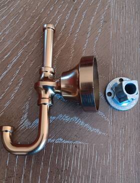 Yb0503bn Moen Colinet Double Robe Hook Brushed Gold