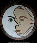 Moon Sun Marble Mosaic