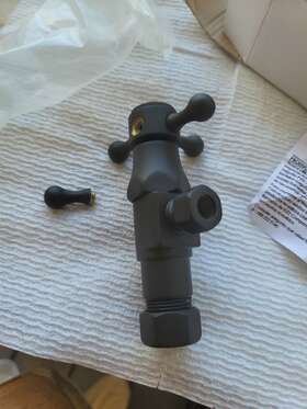 Mt4004x-nl Mountain Plumbing Mt4004x-nl/orb Products Brass Cross Handle With 1/4 Turn Ceram