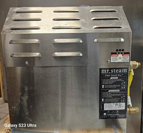 Mrsteam Mssuper3r2401 Mr. Steam Super 15 Kw Shower Generator Of 240 Volt And 1-phase