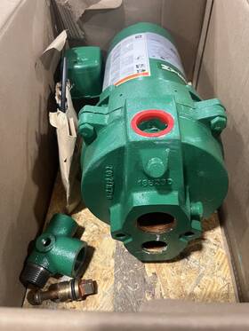 Myers 4025645 1/2 Hp 650 Gph Cast Iron Deep Well Pump - Used