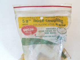 Fl70 Nelson 88 5/8 Inch Hose Coupling For Plastic In Brass
