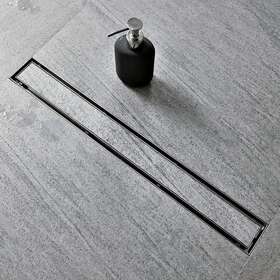 Za3-60-t01-br Neodrain 60-inch Linear Shower Drain With Tile Sheet Insertable Cover