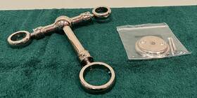Newport Brass 2-734/15p Tub Filler Stabilizer Chesterfield #2-734/15p Pol. Nickel Used