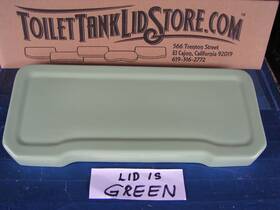 Nt32 Norris Thermador Nt 32 Ming Green Toilet Tank Lid Dated 3/8/56 5d
