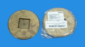 X002wckc4p Oatey 42744 2 3 1/2 Inch Brass Cleanout Plug