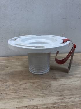 436542 Oatey 3 Inch Pvc Twist-n-set Open Toilet Flange