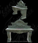 Ornate Green Vanity Marble Sink