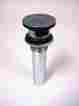 P001cbn Colorart New Bathroom Brushed Nickel Push Umbrella Pop-up Drain With Overflow 1 2