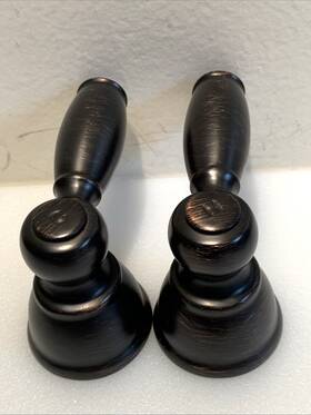 P299685lf Peerless Centerset Bathroom Faucet Oil Rubbed Bronze Finish Handles