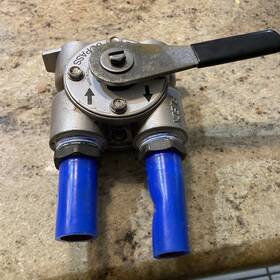 600410ss Pentair Water 22088 3/4 Inch Stainless Steel Bypass For Fleck Control Heads