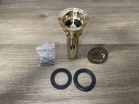 U.0127dofeg Perrin And Rowe Pop-up Drain Assembly English Gold - For Parts