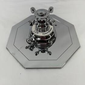 U.5586x Perrin And Rowe Rohl Thermostatic Shower Trim Polished Chrome Used Looks New