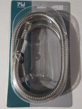 6781315 Plumb Works 59 Inch -82 Expandable Stainless Steel Shower Hose