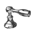 3-323 Polished Brass Chrome Newport Handle Escutcheon Lever