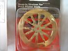 K820-56dspb Polished Brass Keeney Snap- Bath Strainer 4pcs Drain