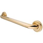 Dr814162 Polished Brass Od Decor " 1 Bar 16 4 Kingston Finish "1 Roped Grab