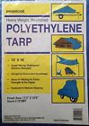 Polyethylene Reinforced Primrose- Blue Tarp 12x16 Weight Heavy