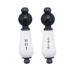 Ec2splwvorb Porcelain Cold Elizabethan Oil Lever Hot Rubbed Handles Bronze