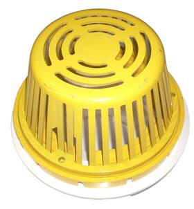 61151 Portals Plus Pvc Roof Drain System 4 Inch W Aluminum Dome Ext And Boot N/a