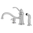 Mariellet34 Price Handle Pfister Faucet Ptss Spray Side - Kitchen