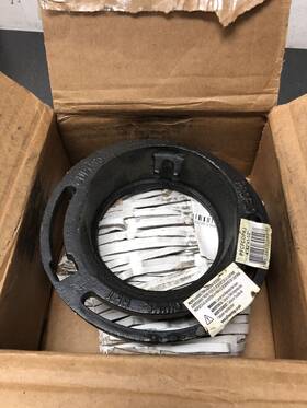 Proflo 781889300497 Pfcfcopkj Cast Iron Closet Flange Inside Caulk 4 Inch X2 3/4 Offset - N/a