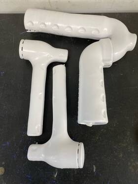 Proflo Pf202wh 3 Piece P-trap And Cover - White