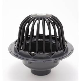 Pf42851 Proflo 4 Inch Pvc Roof Drain With Cast Iron Dome