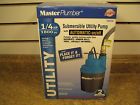 540106 Pump Automatic Master 1800-gph Utility Submersible 1 Plumber 4-hp