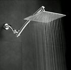 Rainfall Showerhead Bathroom Face Chrome Square Fixtures Design Arch