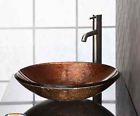 Rve180mco Reflex Copper Id Metallic - Sink Vessel 993791 Glass