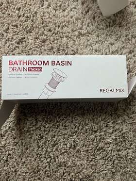 Rwf083h Regalmix New Premium Bathroom Basin Drain Thicken Easy Installation Install