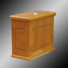 16701 Renovator Light Part Supply Oak Lowboy Hardwood Raised Tank Toilet