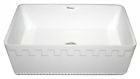 Whflatn3018-w Reversible Id Sink Farmhaus Fireclay 1118450 Kitchen