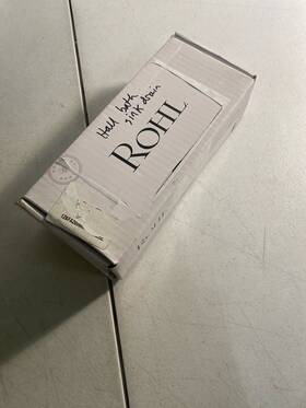 Rohl 0127dofmb 1-1/4 Inch Push Drain Assembly - Matte Black