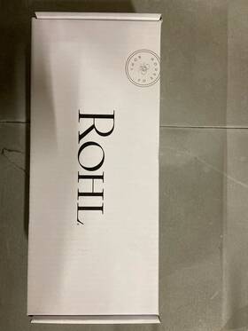 Rohl 824438644847 0127dofulb 1-1/4 Inch Push Drain Assembly - Unlacquered Brass Living Finish